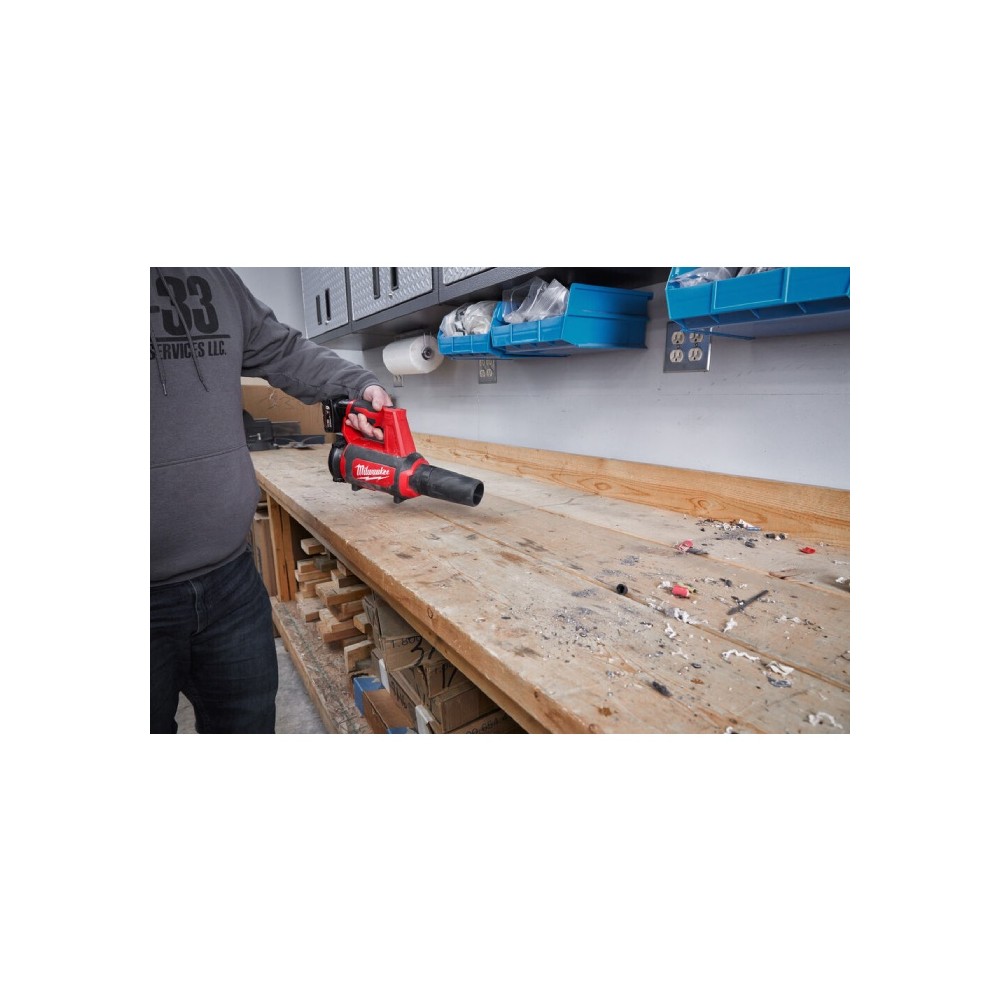 Soffiatore Compatto a Batteria M12 Milwaukee M12BBL-0 Nudo