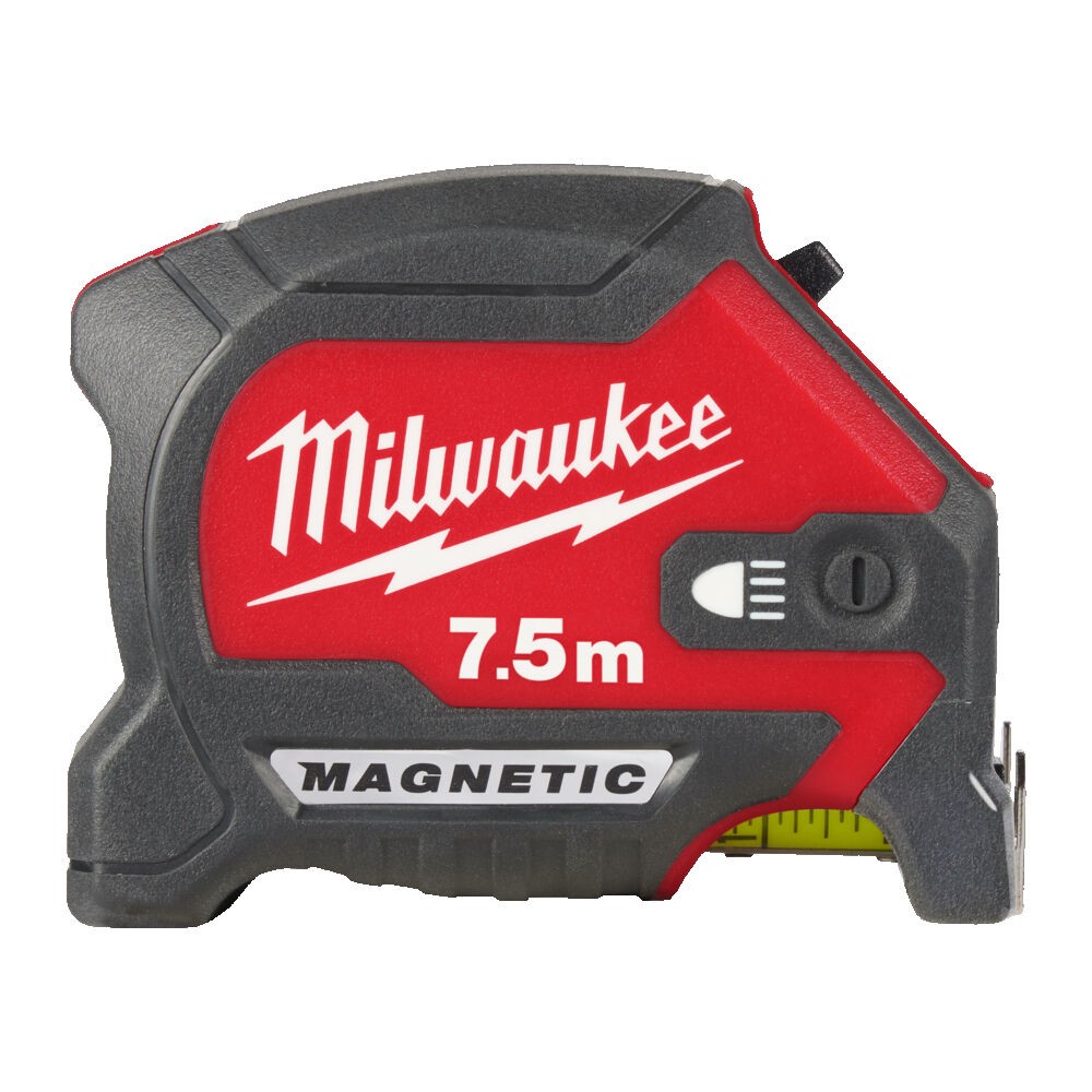 Flessometro 7.5 Metri Serie Led Pro Con Led Ricarica Usb Milwaukee 4932492469