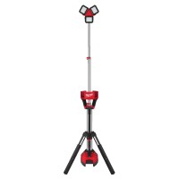 M18™ 6,000 LUMEN BATT/CORRENT MULTIDIRECTIONAL LED LIGHTS TOWER WITH TRIPLE Milwaukee M18 HOSALC-0