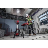 M18™ 6,000 LUMEN BATT/CORRENT MULTIDIRECTIONAL LED LIGHTS TOWER WITH TRIPLE Milwaukee M18 HOSALC-0