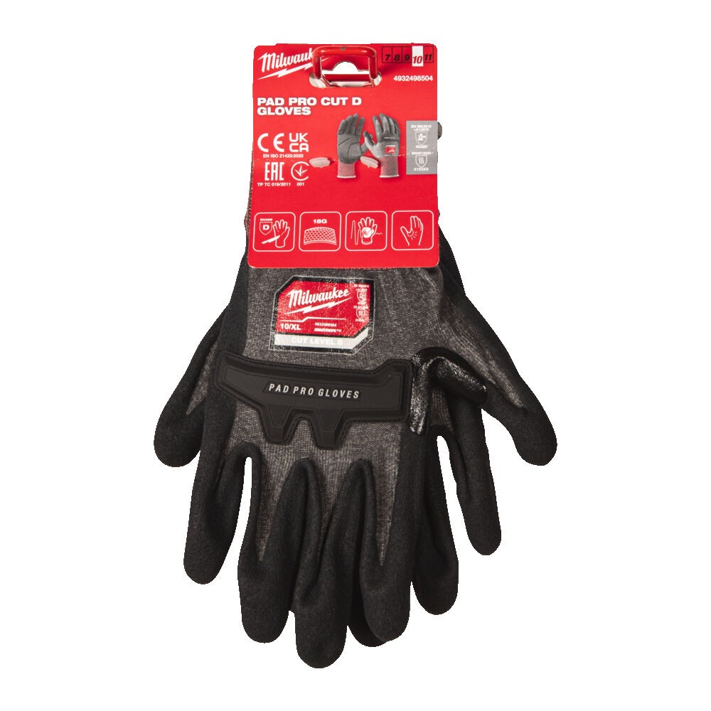 PRO CAT GLOVES. D SIZE PRO 9/L Milwaukee 4932498503