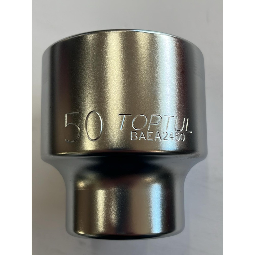 TOPTUL BAEA2450 3/4”- CHIAVI A BUSSOLA ESAGONALI SATINATE mm50