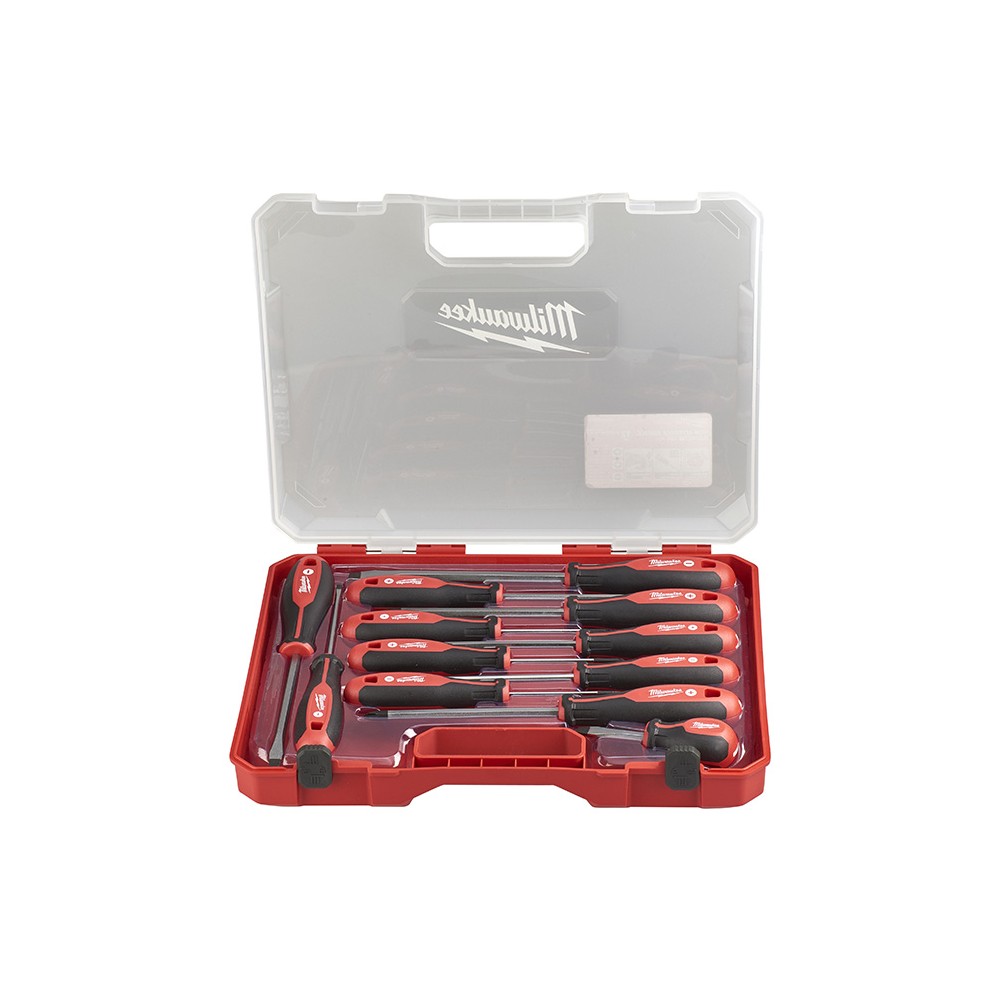 Milwaukee 12 pcs Screwdriver Set 4932472003 in Case