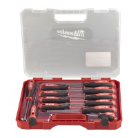 Milwaukee 12 pcs Screwdriver Set 4932472003 in Case
