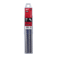 Set of 10 SDS-PLUS MX4 Milwaukee drills 4932352043 6 X 165 Set of 10 SDS-PLUS MX4 Milwaukee drills 4932352043 6 X 165